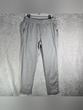 Vuori Coronado Pant Mens Size Medium M Heathered Light Gray Lounge Soft Knit 30”
